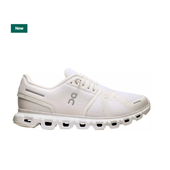 On Women's Cloud 6 (White/White) Shoes - NEW A Tag! - Picture 1 of 6